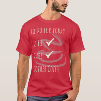 カフェインバリスタギフトコーヒー引用文を行う1 Tシャツ