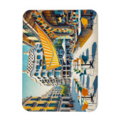 カフェインバルセロナスペイン マグネット (縦)