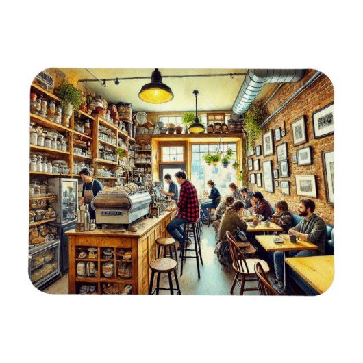 カフェインバンクーバーマグ マグネット (横)