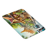 カフェインバンコクタイランドグランドパレス マグネット (右側)