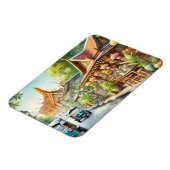 カフェインバンコクタイランドグランドパレス マグネット (左側)