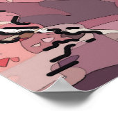 カフェインパイレーツアリーフランスのクォーターニューオーリンズ ポスター (角)