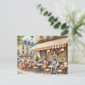 カフェインパリスフランスマグ ポストカード (スタンド正面)