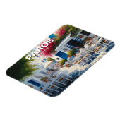 カフェインパロスギリシャ旅行 マグネット (左側)