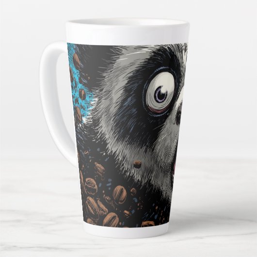 カフェインパンダ カフェラテマグ (左アングル)
