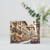 カフェインフィレンツイタリア ポストカード (スタンド正面)