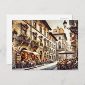 カフェインフィレンツイタリア ポストカード (正面/裏面)