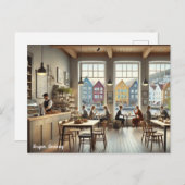 カフェインベルゲンノルウェーハガキ ポストカード (正面/裏面)