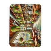 カフェインポートランドオレゴン マグネット (縦)