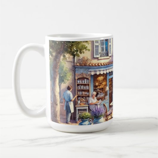 カフェインマルセイユフランス コーヒーマグカップ (左)