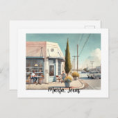 カフェインマルファテキサス州 ポストカード (正面/裏面)