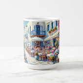 カフェインミコノスギリシャ コーヒーマグカップ (中央)