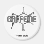 カフェインモレキュラーマグネット マグネット (正面)