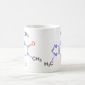 カフェインモレキュール コーヒーマグ コーヒーマグカップ (中央)