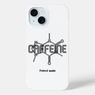 カフェインモレキュールiPhoneケース iPhone 15ケース