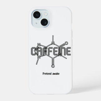 カフェインモレキュールiPhoneケース iPhone 15ケース