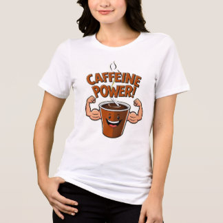 "カフェインユニセックスパワーフレックス – Tシャツ" トライブレンドＴシャツ