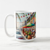 カフェインラゴスナイジェリア コーヒーマグカップ (左)