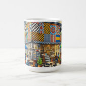 カフェインラゴスナイジェリア コーヒーマグカップ (中央)