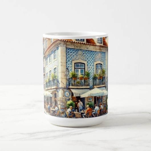 カフェインリスボンベレム コーヒーマグカップ (中央)