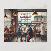 カフェインレインシアトル ポストカード (正面)