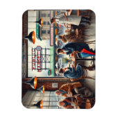 カフェインレインシアトル マグネット (縦)