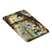 カフェインレインシアトル マグネット (右側)