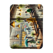 カフェインレインシアトル マグネット (縦)