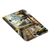 カフェインレインシアトル マグネット (右側)