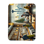 カフェインレインシアトル マグネット (縦)