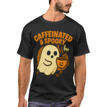 カフェイン中毒のスケアリー・ハロウィンコーヒー・ゴースト