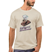  カフェイン中毒のディスコネクト リモートワーカーTシャツ