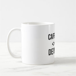 カフェイン中毒の開発者 - コーディングコーヒーデザイン コーヒーマグカップ