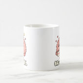 カフェイン中毒者の脳 コーヒーマグカップ (中央)