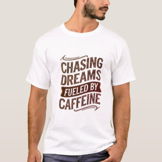 カフェイン中毒Tシャツ Tシャツ