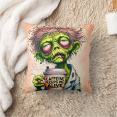 カフェイン保マイアライブゾンビ クッション (ブランケット)