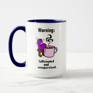 カフェイン入りで管理されていないコーヒーマグ マグカップ