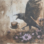 カフェイン入りコービッドステッカー シール (正面)