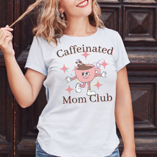 カフェイン入りママ倶楽部、コーヒーママ Tシャツ