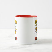 カフェイン入り意欲を起こと – パワーマグデザイン マグカップ (中央)