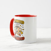 カフェイン入り意欲を起こと – パワーマグデザイン マグカップ (正面左)