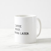 カフェイン入りOracleマグカップ コーヒーマグカップ (正面右)