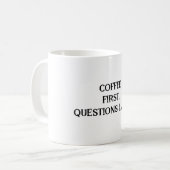 カフェイン入りOracleマグカップ コーヒーマグカップ (正面左)