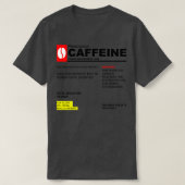 カフェイン処方 Tシャツ (デザイン正面)