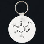 カフェイン分子キーチェーン キーホルダー<br><div class="desc">このキーチェーンを鍵に取り付け車に乗ってコーヒーを飲みに行け！このキーチェーン上のカフェイン分子デザイン。</div>