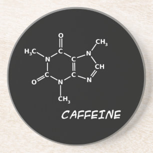 カフェイン分子コースター コースター