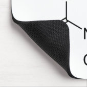 カフェイン分子化学コーヒー原子 マウスパッド (コーナー)