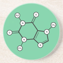 カフェイン分子構造
