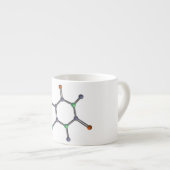 カフェイン分子 エスプレッソカップ (正面右)