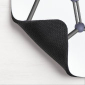 カフェイン分子 マウスパッド (コーナー)